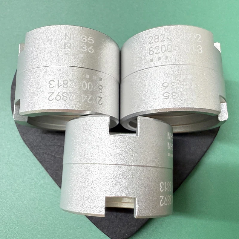 New Metal NH35 Watch Movement Holder Bracket Fits NH38 NH70 7S26 4R35 2813 2824 8215 Movement Mod Base Repair Assembly Tools