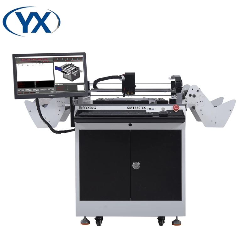 На складе в Германии Автоматическая производственная линия SMD SMT Машина для захвата и размещения светодиодов Машина для производства печатных плат SMT330-LX
