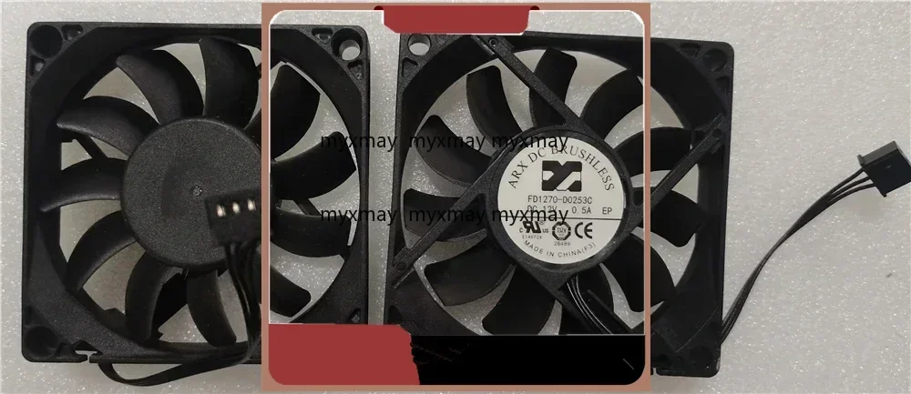 

Совершенно новый вентилятор для 7015 ARX FD1270-D0253C FD1270-DP284C 12 В 0,5 А 70x70x15 мм 7 см 4-проводной серверный вентилятор