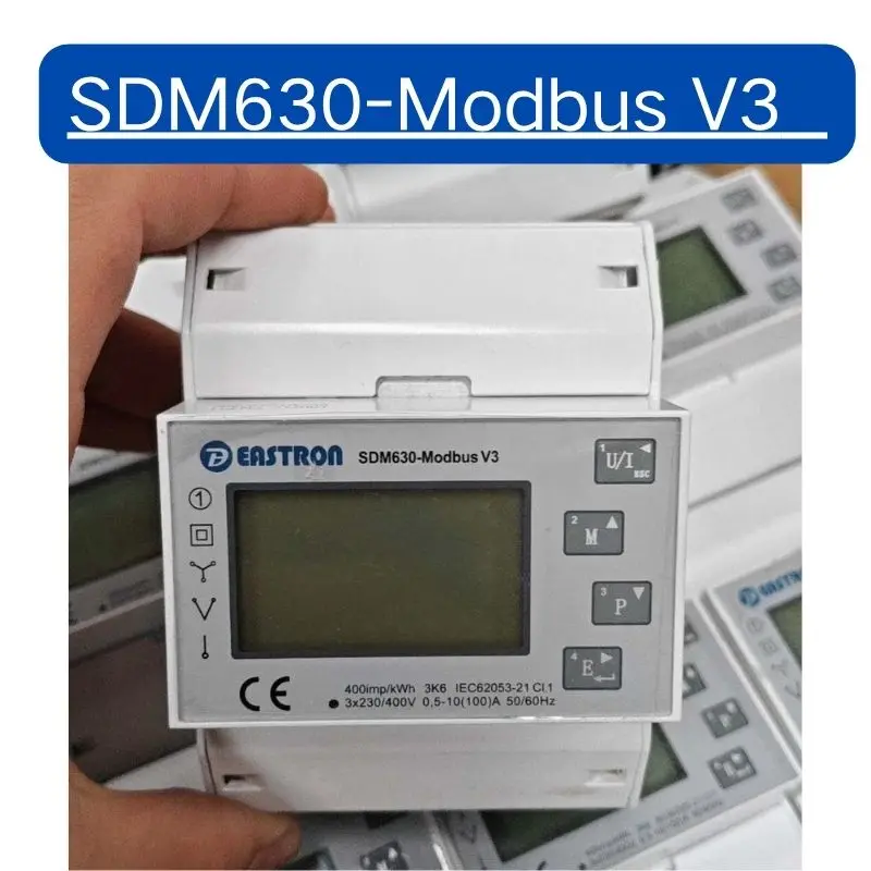 SDM630 Modbus V3 three-phase anti backflow meter Tested OK and shipped quickly