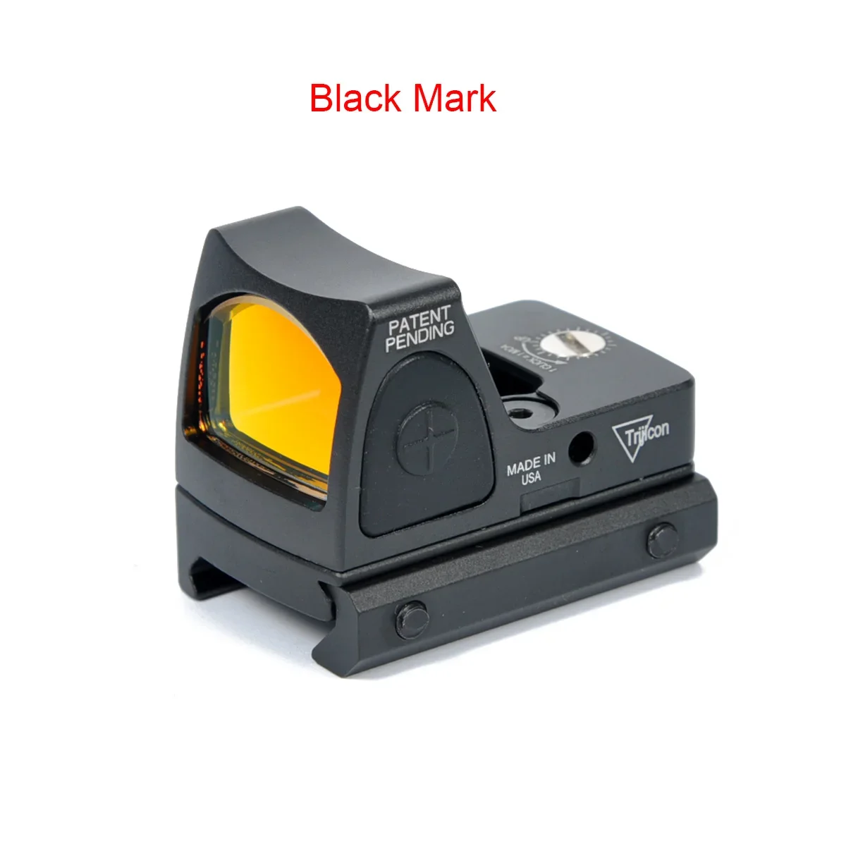 Tactical Adjustable RMR Red Dot Reflex Sight 3.25 MOA Scope for Hunting, Fit KSC Glock and 1913 Airsoft Pistol