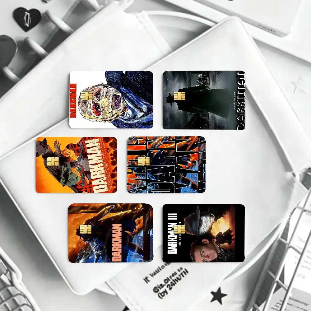 Thrilling Horror Movie D-Darkman 1990 Art Print Credit Card Skin Waterproof PVC Bank Card Decal
