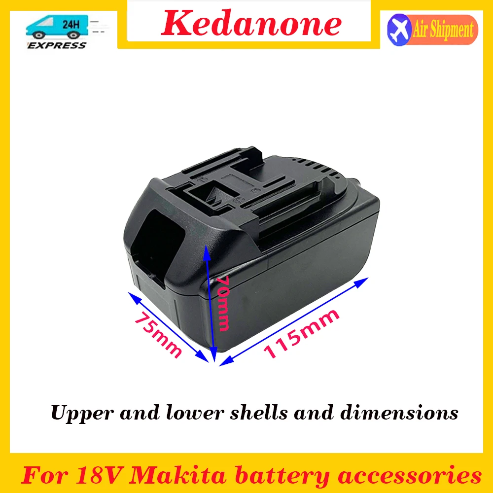 

2025 For Makita 18V batterythe complete set of accessories, shell, bracket, nickel sheet, screws, BMS, label ，spring