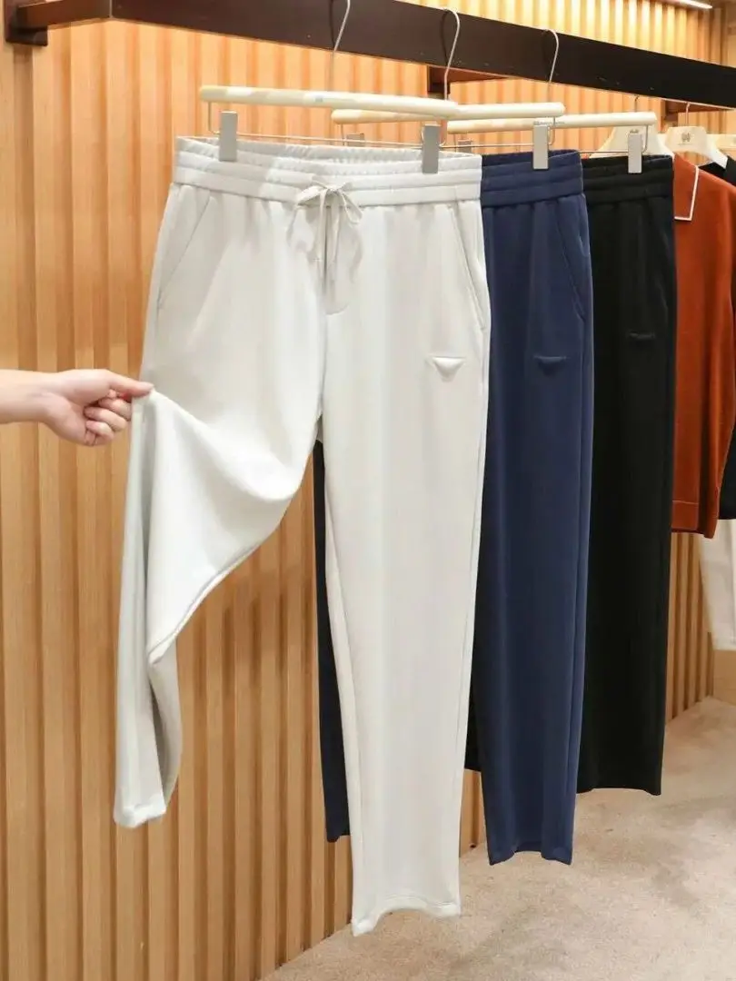 Silky Naked Sensation Modal Cloud Feel Air Layer Men's Casual Pants Spring Summer Straight Leg Versatile Comfortable Leisure ...