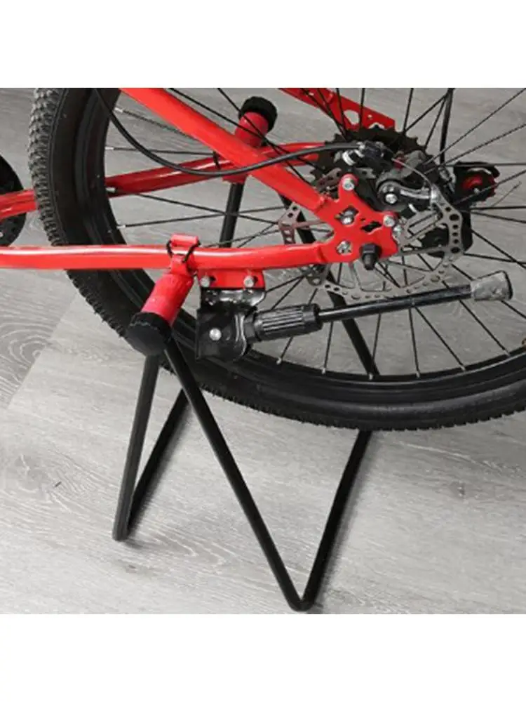 AliExpress NONE Folding Parking Rack Bike U-Shaped Repair Rack Road Mountain Bike Parking Rack Repair Stand Floor Parking Rack