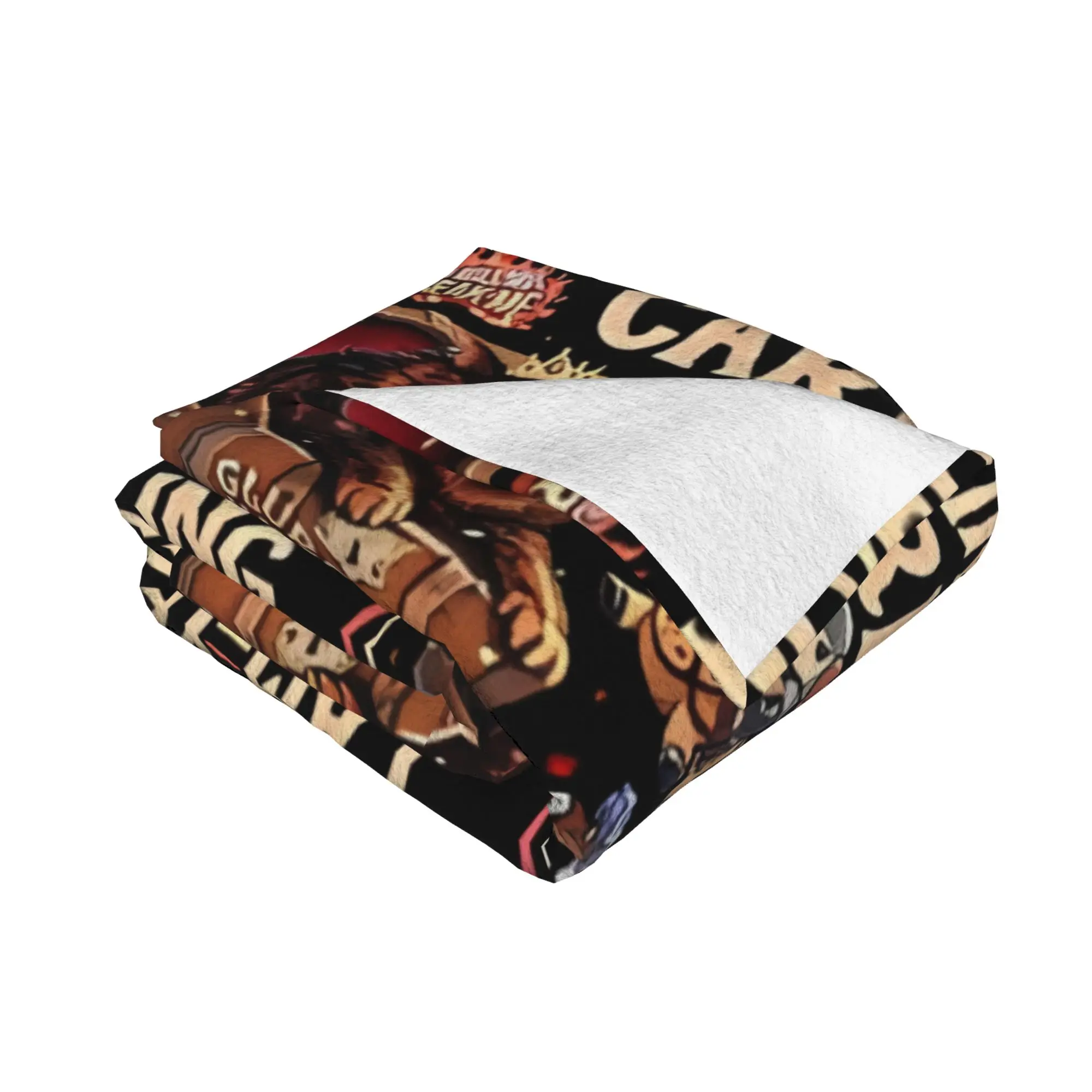 1PC home Cutecore I Am Yelling Carl Dungeon Crawler Carl Blanket Super Cosy Plush Home Living Room Sofa halloween