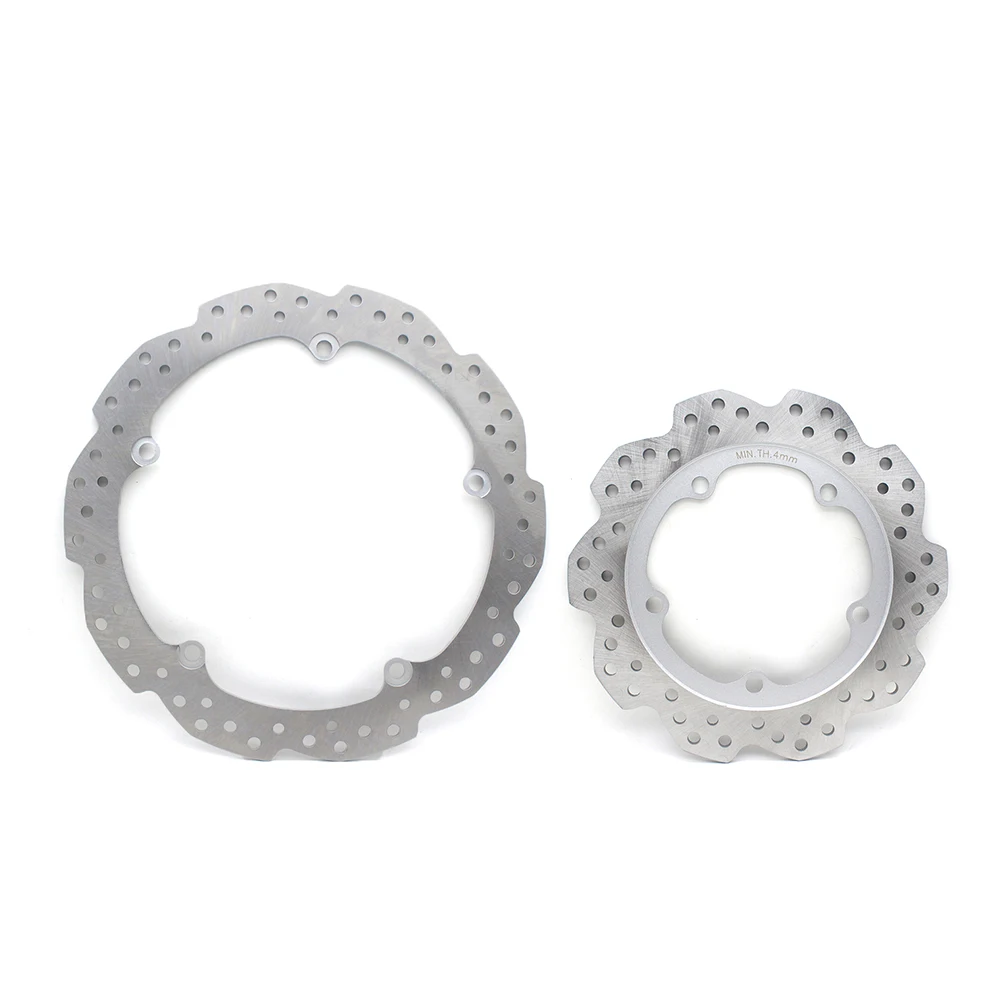 Pokhaomin Motorcycle Front & Rear Wheel Brake Disc Rotor for HONDA CTX700/N/D NC700D NC700 NC750 S/X