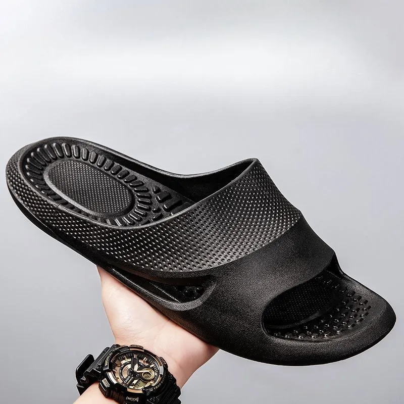 

Новые массажные тапочки-сандалии для мужчин 2026 года для дома и душа с акупрессурными элементами