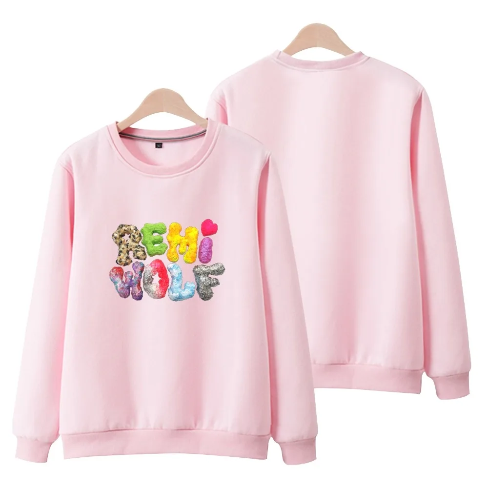 Remi Wolf Merch Sweatshirt Crewneck Long Sleeve Men Women's Outwear Harajuku Streetwear Hip Hop Style Youthful Clothes