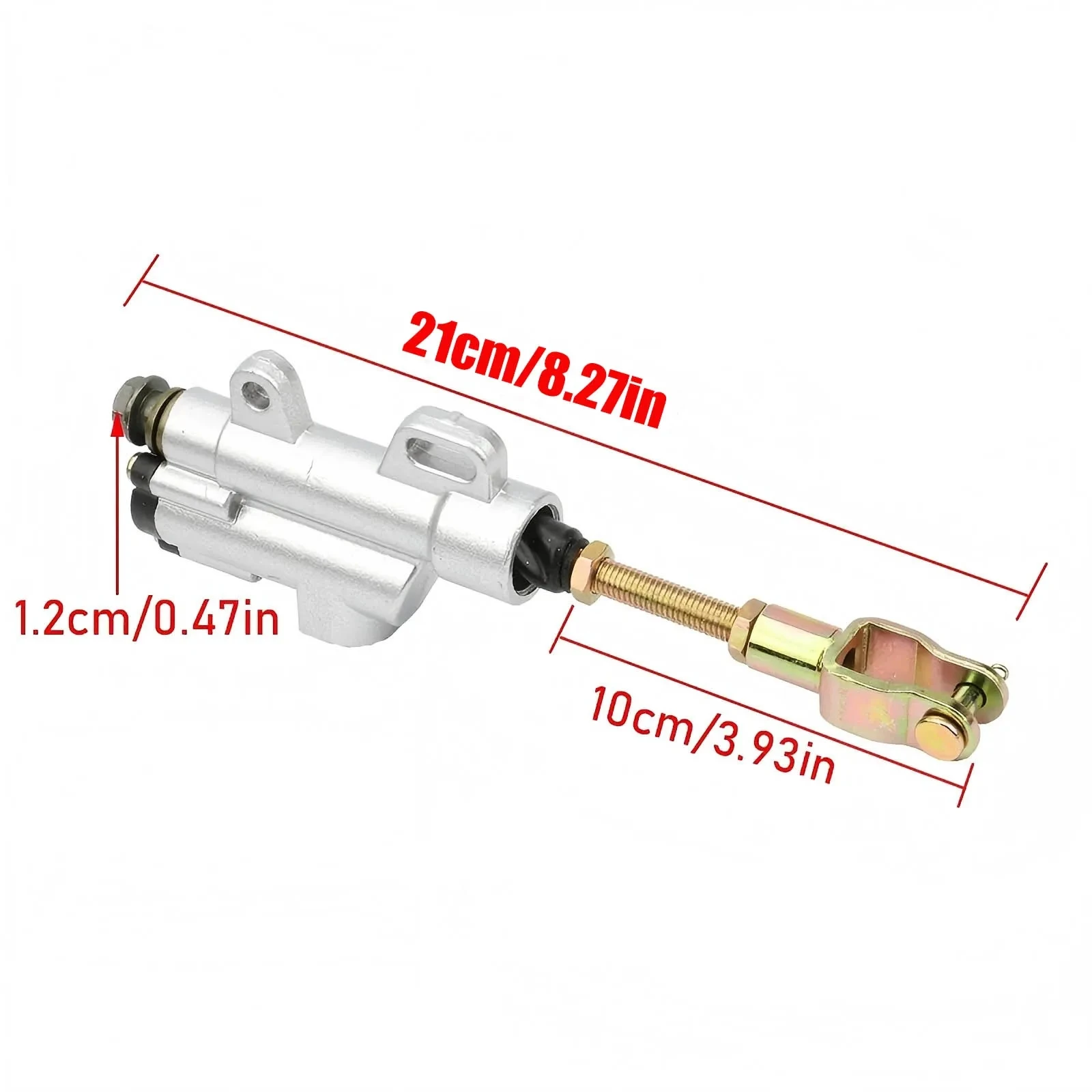 For Motorcycle ATV and Earth Bicycle Accessories Motorcycle Brake Rear Brake Pump Foot Hydraulic Brake Master Cylinder Pump For