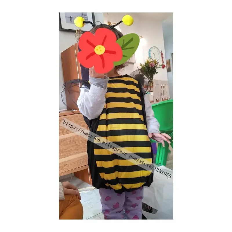 1-4T infantile enfant en bas âge belle insecte bourdon miel abeille Costume pour bébé filles garçons Halloween pourim nouvel an carnaval fête Costum *.1