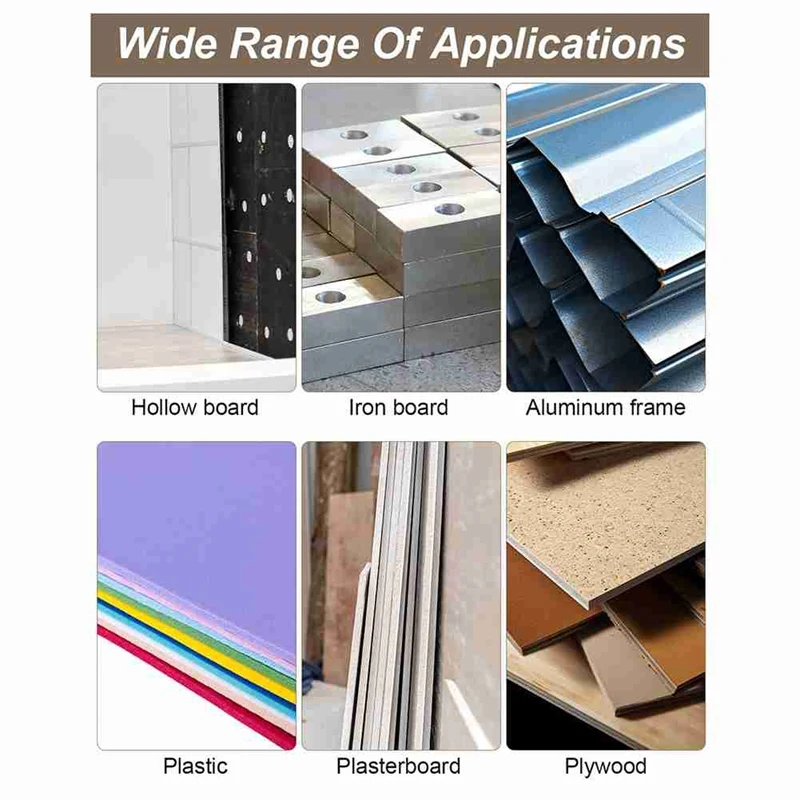 توسيع المسمار البتلة الجوز 40 قطعة توسيع المسمار البتلة الجوز ، M 4 M5 M6 M8