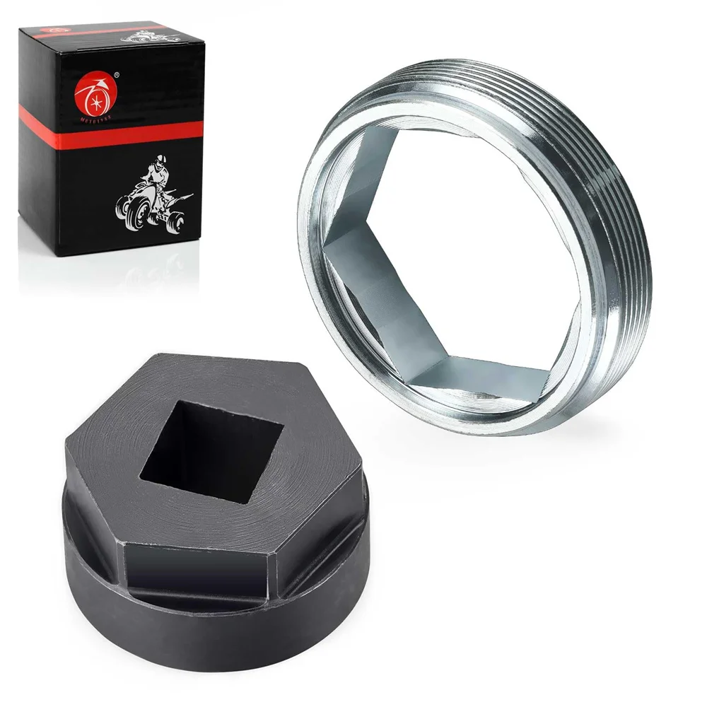 Steering Stem Bearing Nut Bolt Removal Tool & Holder Nut For YAMAHA Banshee  Bruin Grizzly Kodiak Warrior Raptor 350 YFZ450 YFB