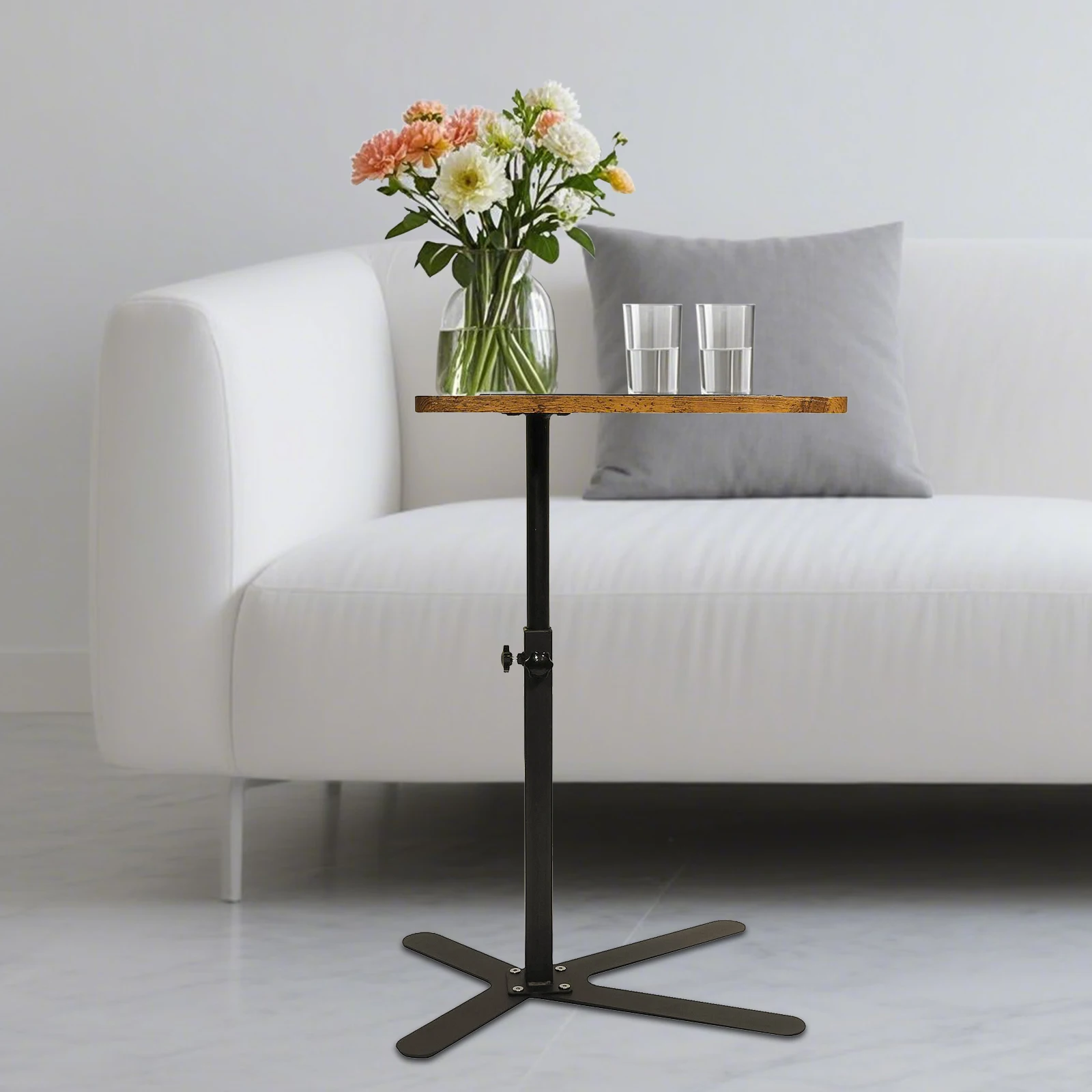 ارتفاع قابل للتعديل مكتب للحاسوب شخصي الدورية منضدية حامل متنقل المنزل ميسا السرير الجدول مكتب صينية الدائمة الكمبيوتر Workstat #5