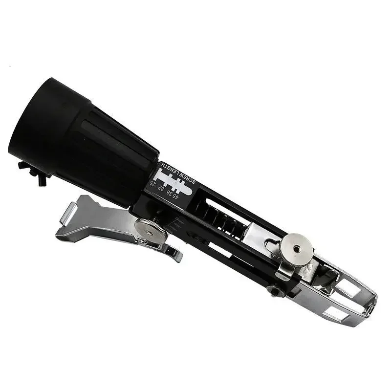 Imagem -05 - Pistola de Parafuso Portátil para Drywall Broca Elétrica Alimentação Automática Corrente de Fixação Adaptador de Máquina de Unhas