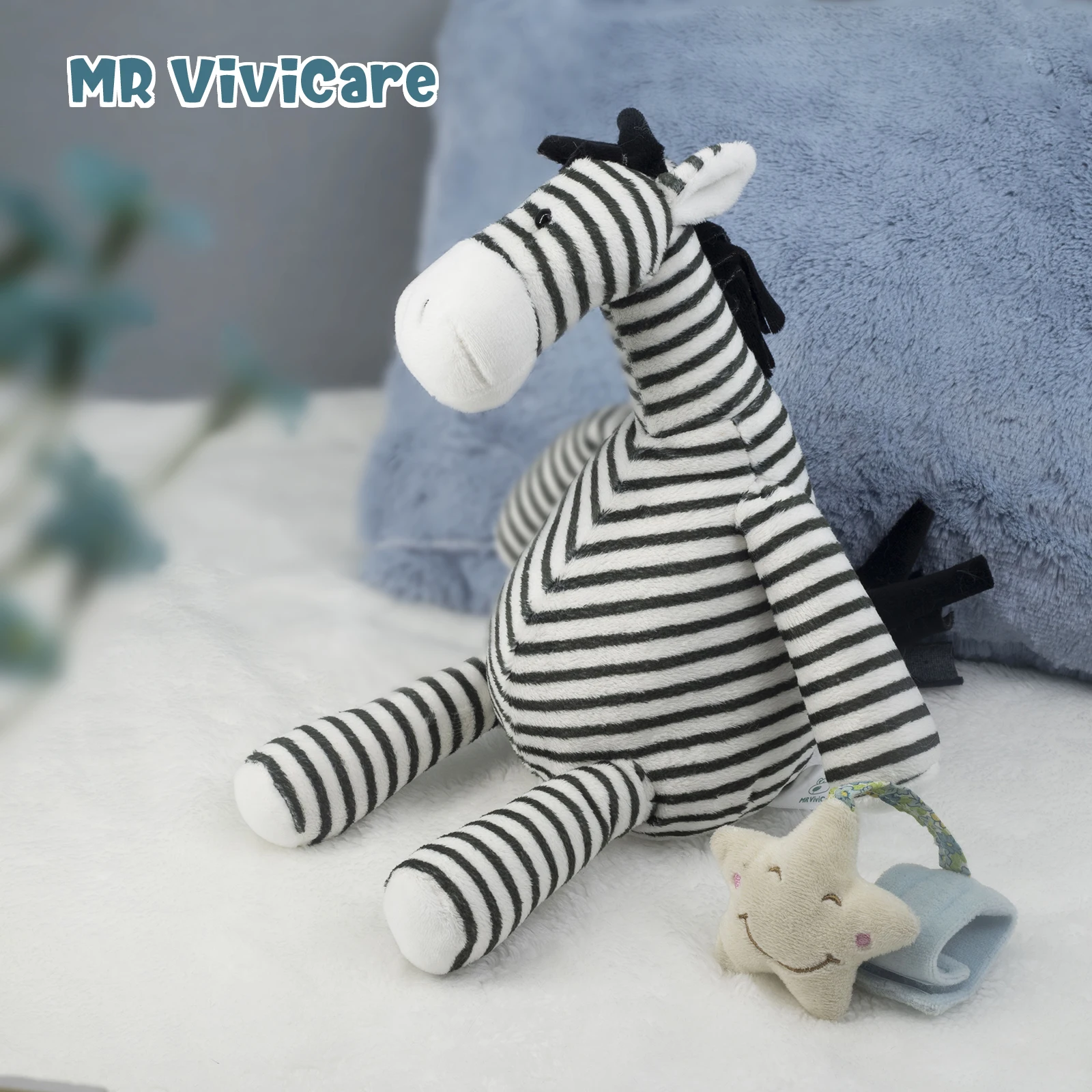 Echtes Leben Zebra Plüsch Spielzeug Simulation Tier Pferd Modell weich gefüllt realistische Plüsch puppe kreative Raum dekoration Kawaii Geschenk