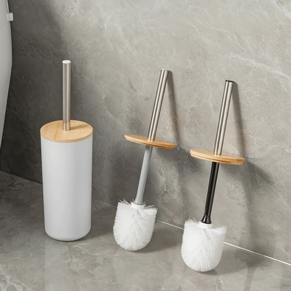 Anti Drip Toilet Brush Set Sta - đánh giá và giá Brush Bristle Set