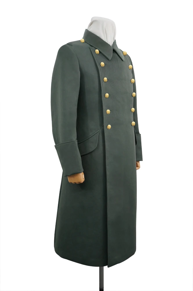 GUGK-004 الحرب العالمية الثانية الألمانية M40 Kriegsmarine ضابط السواحل Gabardine great coat