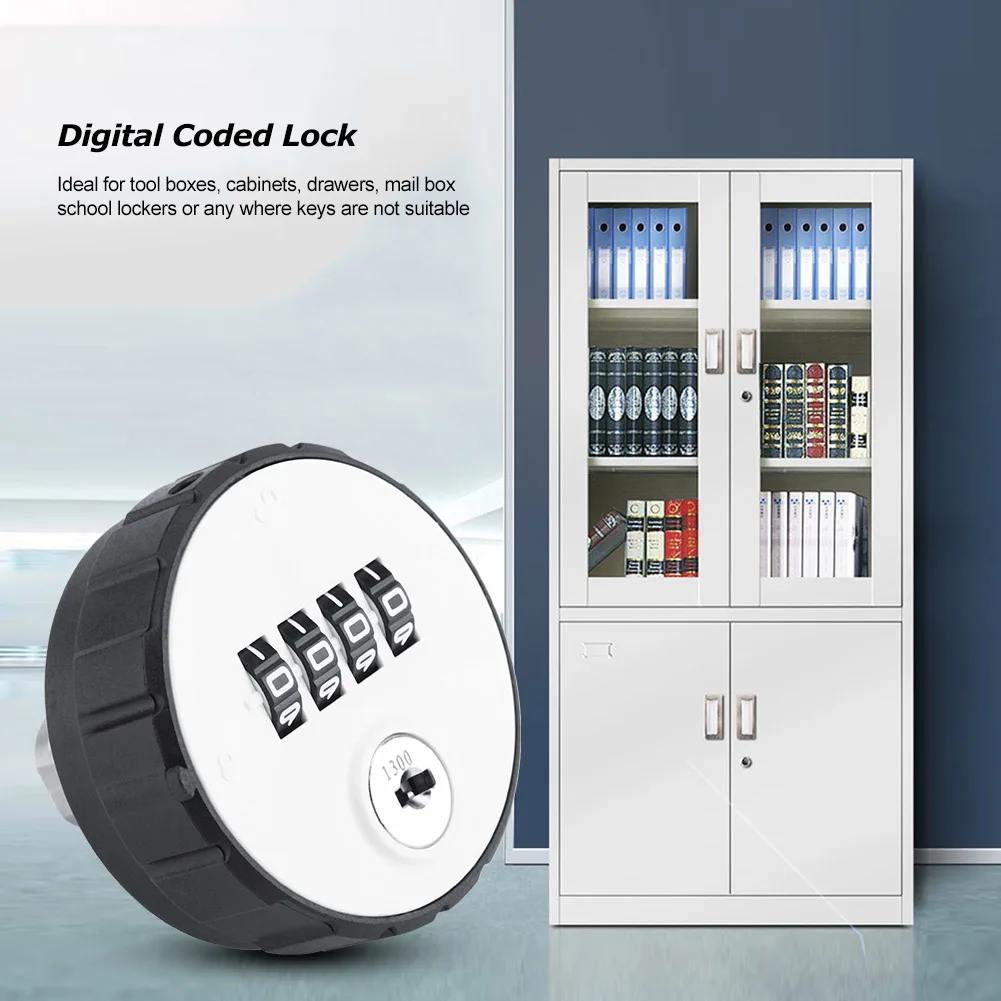 Cabinet  Lock Zinc Alloy  Lock Digital Zinc Alloy  Combination Cam Cabinet Convenient Password  Lock with Keys