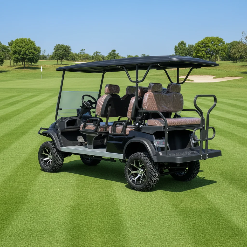 CE Certification 4 -seats Electric Off-road Golf Cart Modified Multifunctional Camping Vehicle Customized 48V/60V/72V Battery
