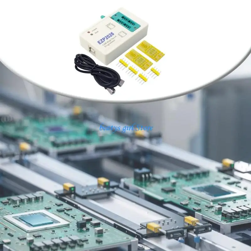 C7AB USB2.0 Programmer 12Mbps For 25 FLASH 25 EEPROM 24 EEPROM 93 EEPROM 95M