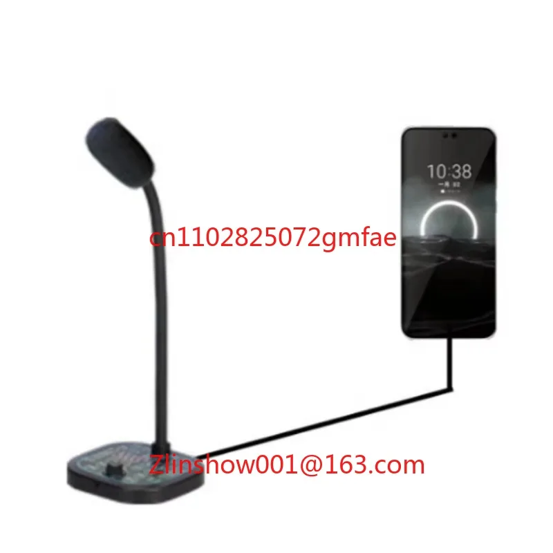 

Портативное устройство для изменения голоса MK100, звук для мобильных игр, трансляции/компьютера, живая звуковая карта, устройство для изменения голоса, мобильный телефон