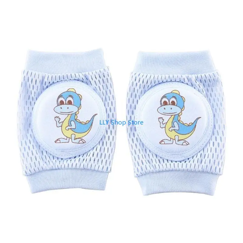 T8UD 幼児厚い膝パッド漫画ベビー膝プロテクター弾性安全ニーパッド