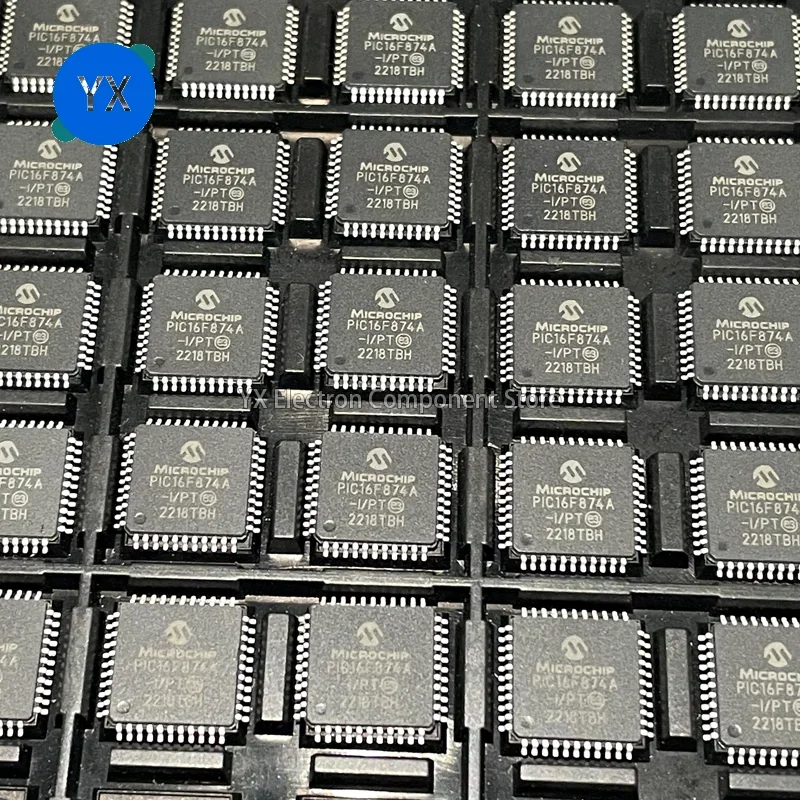 10PCS PIC16F874A-I/PT PIC16F874A TQFP44
