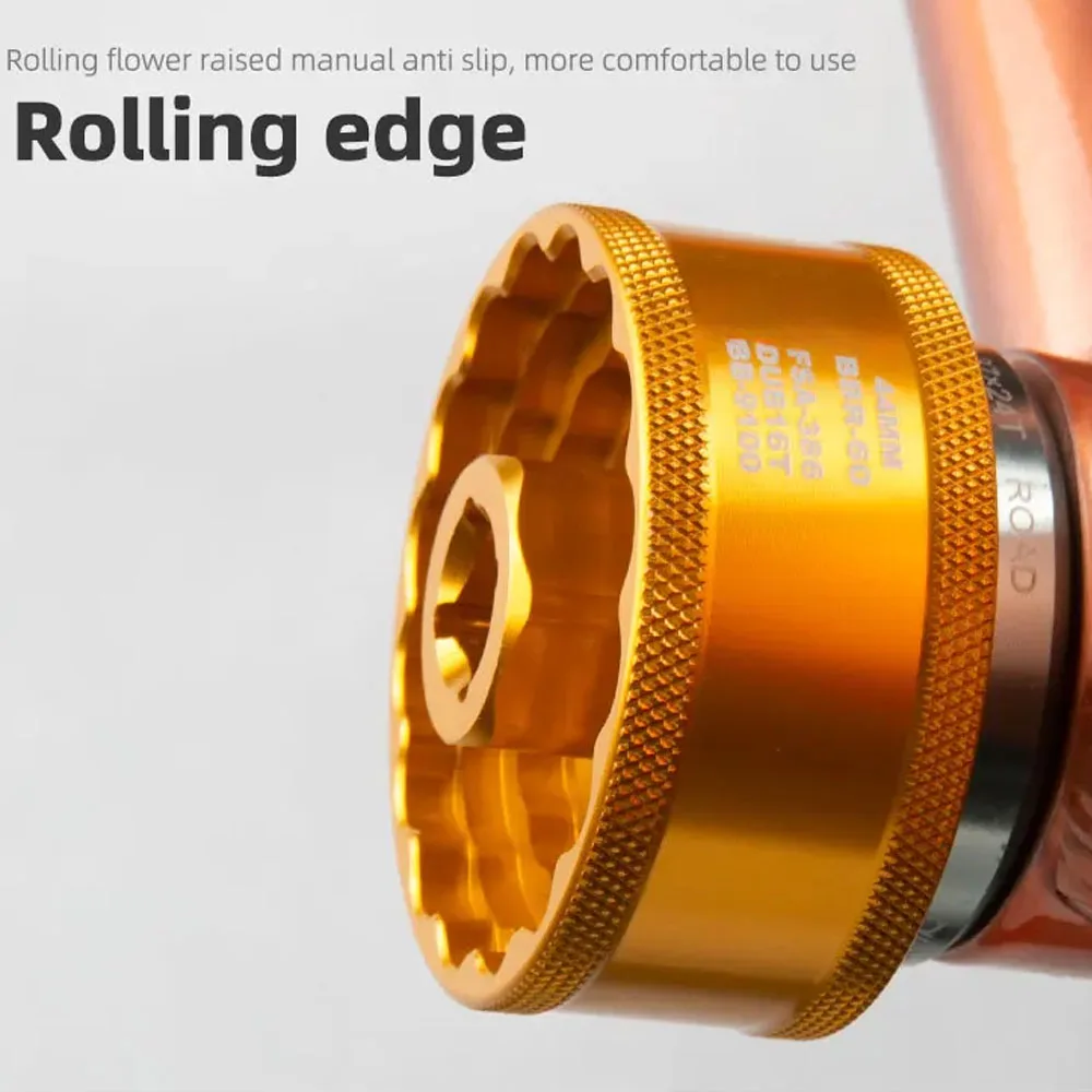 This is a five-in-one tool for disassembling and installing the mountain bike with an integrated thread BB middle shaft sleeve (