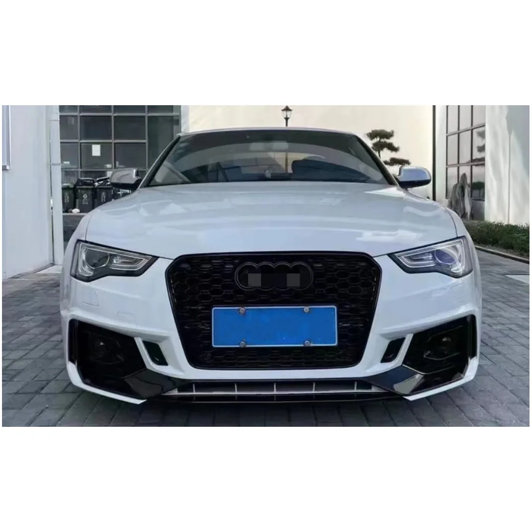 High quality  full set body kit for AUDI A5 S5 2012-2016 to RS5 style front bumper front grille RS5 grille car accessories