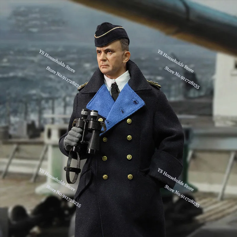 DID 3R GM654 1/6 Wojskowy Marynarski Mistrz Dowódcy Figurka Akcji Głęboki Niebieski Wiatrówka Dekoracja 12" Pełny Zestaw Żołnierza Model Prezent