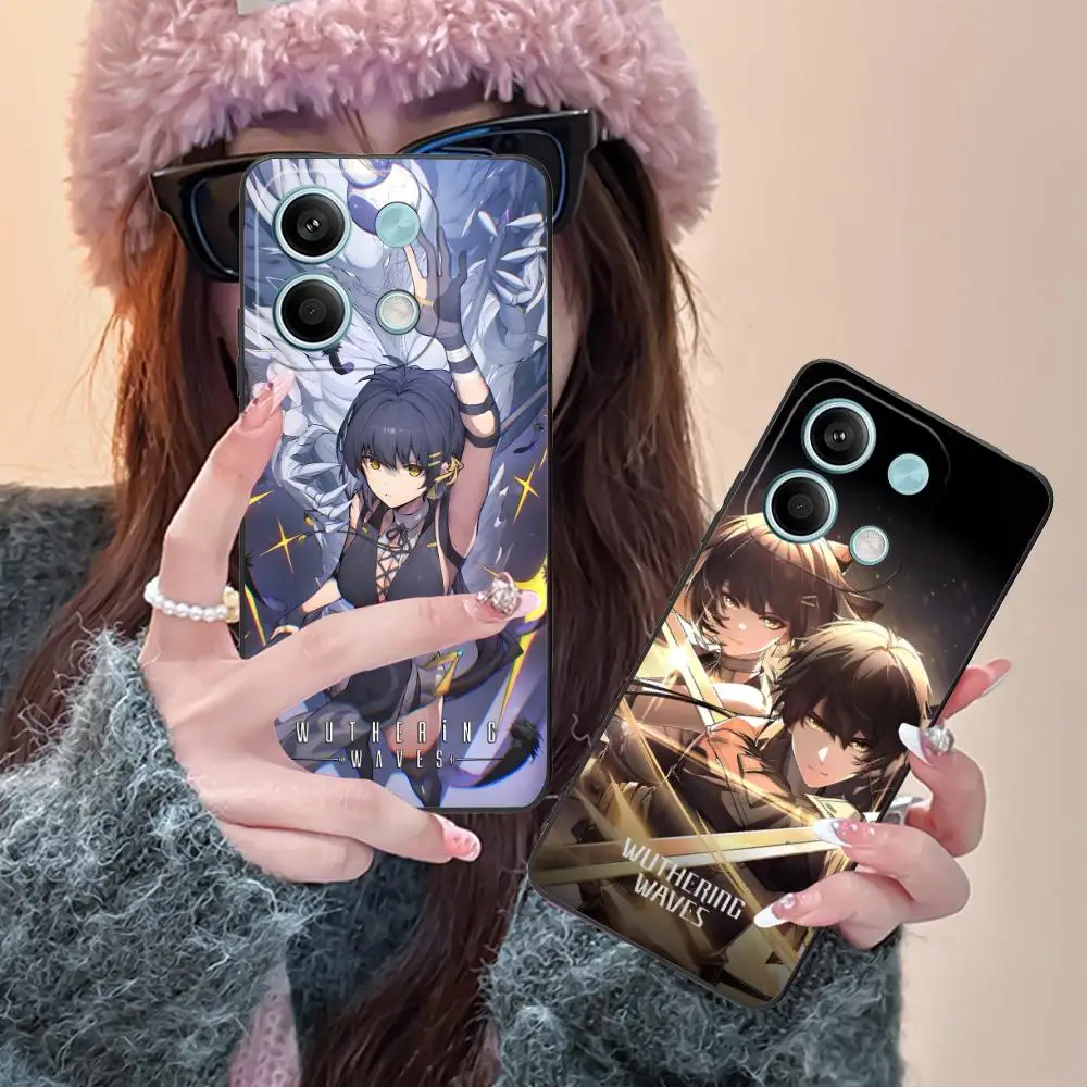 

Чехол для мобильного телефона Wuthering Waves Rover для POCO M7 M6 M5 M4 M3 X7 X6 X5 X4 X3 Pro GT 5G с цветным принтом, чехол для мобильных телефонов
