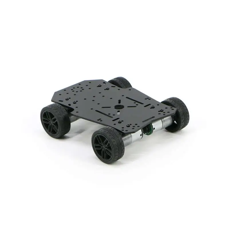 

Мини-умное автомобильное шасси серии R1 имеет четырехколесную ширину 15 см, оснащен полноприводным двигателем постоянного тока.