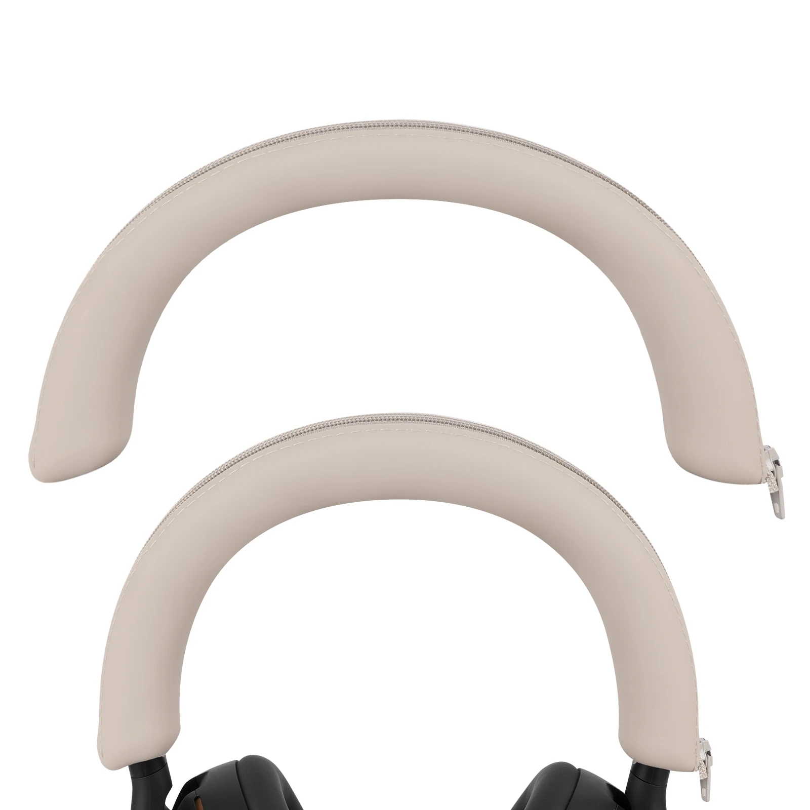 Geekria Funda de silicona para diadema compatible con auriculares inalámbricos Sony WH-1000XM5, WH1000XM5, protector de almohadilla de cojín superior para la cabeza