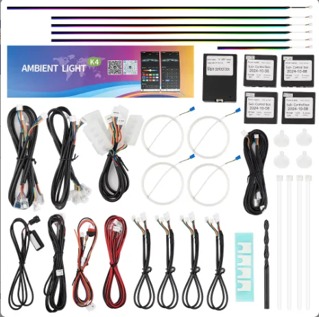 High Quality Flexible LED Daytime Running Light Bar Interior Ambient Light Kit 12V