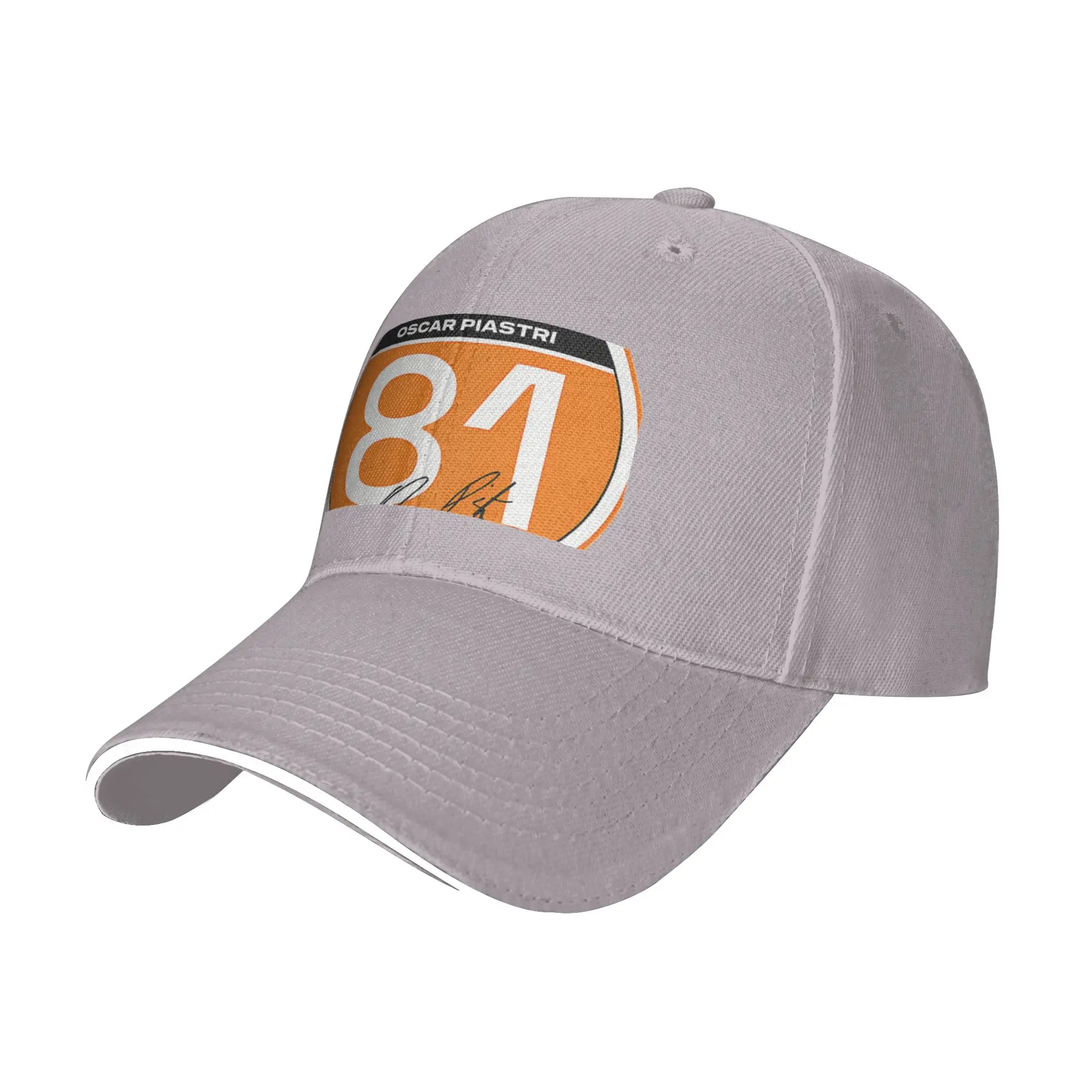 Fashion Oscar Piastri 2024  Curved Brim Baseball Cap Outdoor Sun Protection Women's Caps