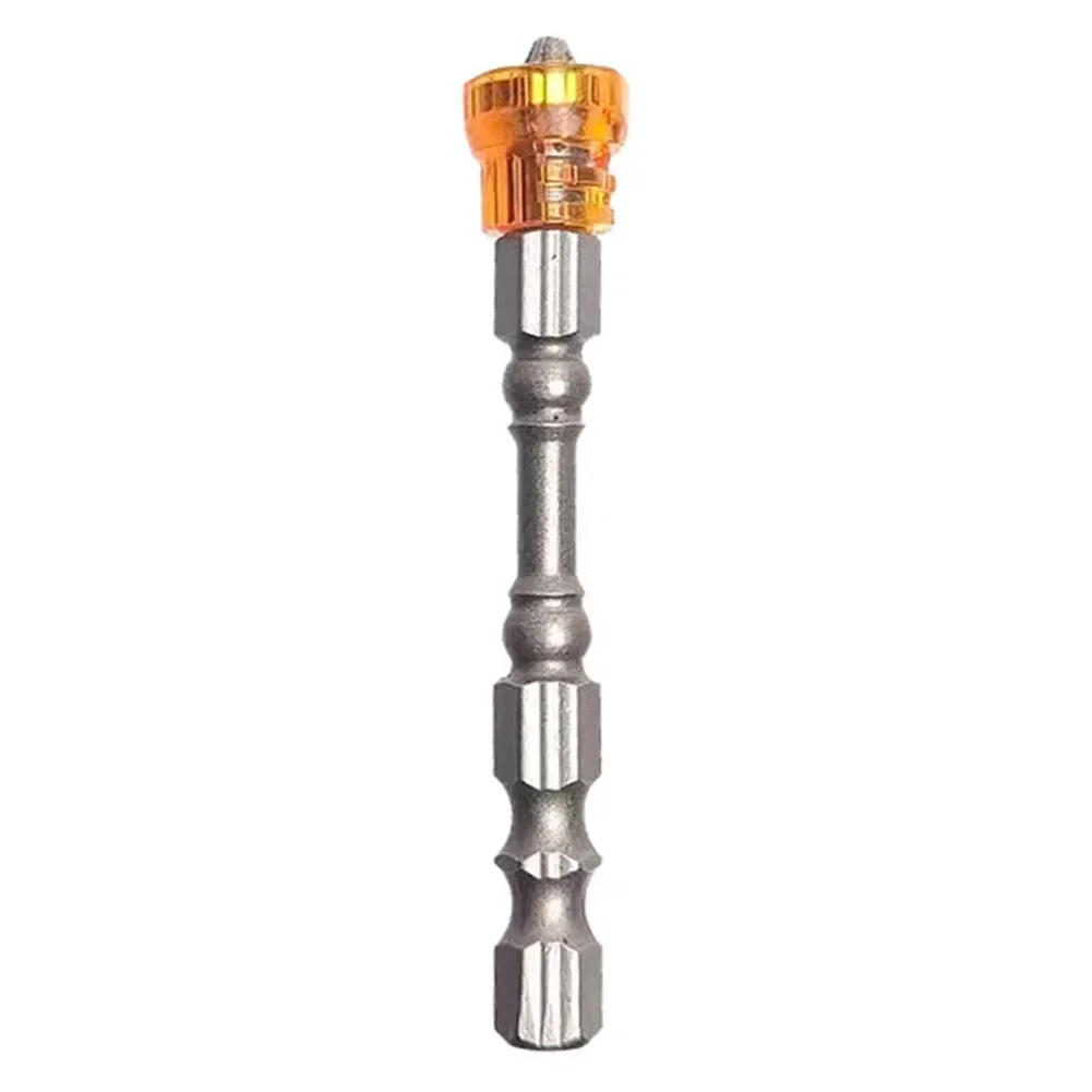 1pc Magnetic Cross Screwdriver PH2 Cross Drill Bit With Magnetic Coil 65mm Magnetic Cross Screwdriver PH2 Cross Drill Bit