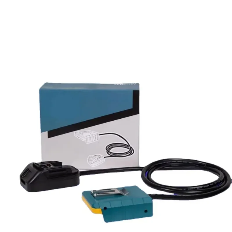 Battery Extension Cable Adapter for DEWALT/Makita/MILWAUKEE/Bosch 18v 20V Lithium Battery Belt Battery Adapter