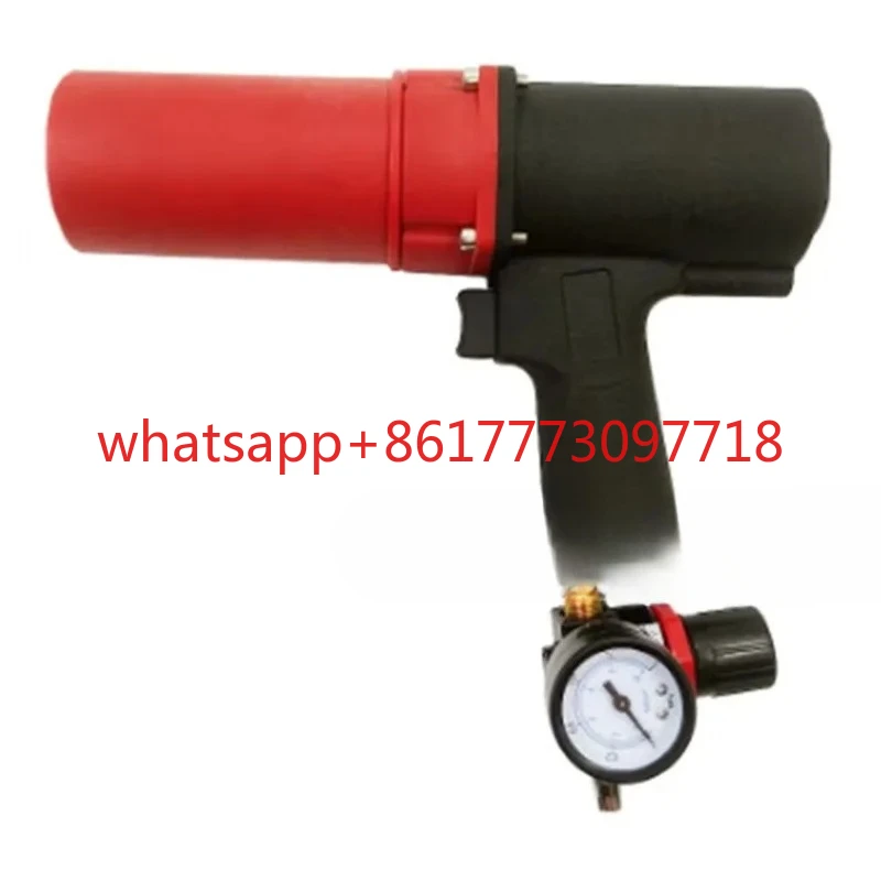 Pneumatic Glass Rubber Gun Cylinder Mount Soft Rubber Gun Adjustable Rubber Gun