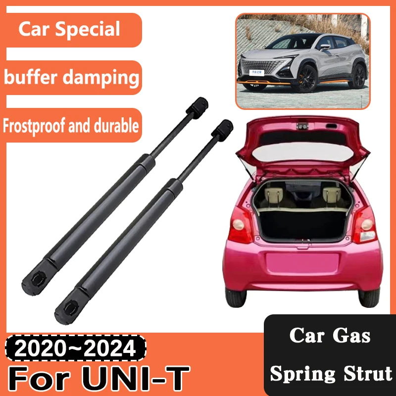 

For Changan UNI-T UNI T 2020~2024 Car Rear Trunk Tailgate Assist Strut Hydraulic Rods Shock Support Arm Spring Bar Accessories