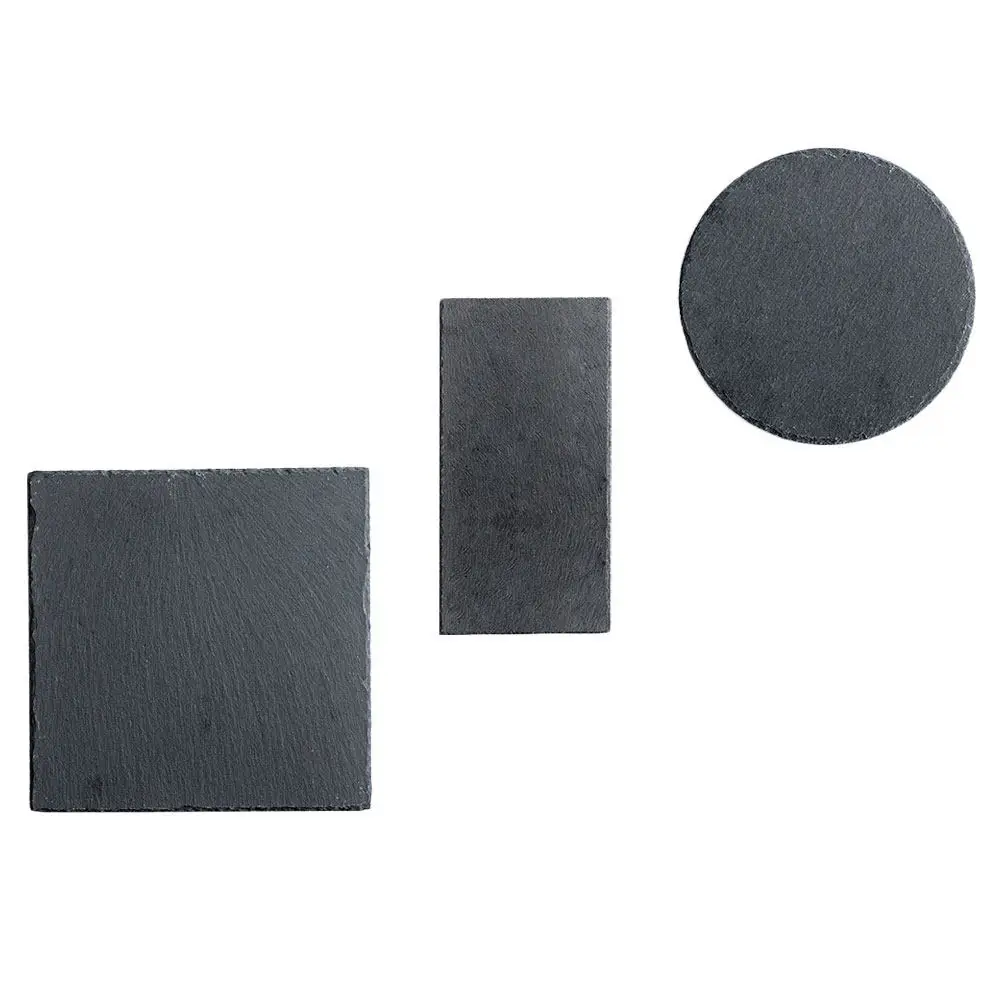 

3Pcs Stone Sushi Tray Smooth Surface Steak Plate Household Food Display Serving Dish Food Tray Household Dish