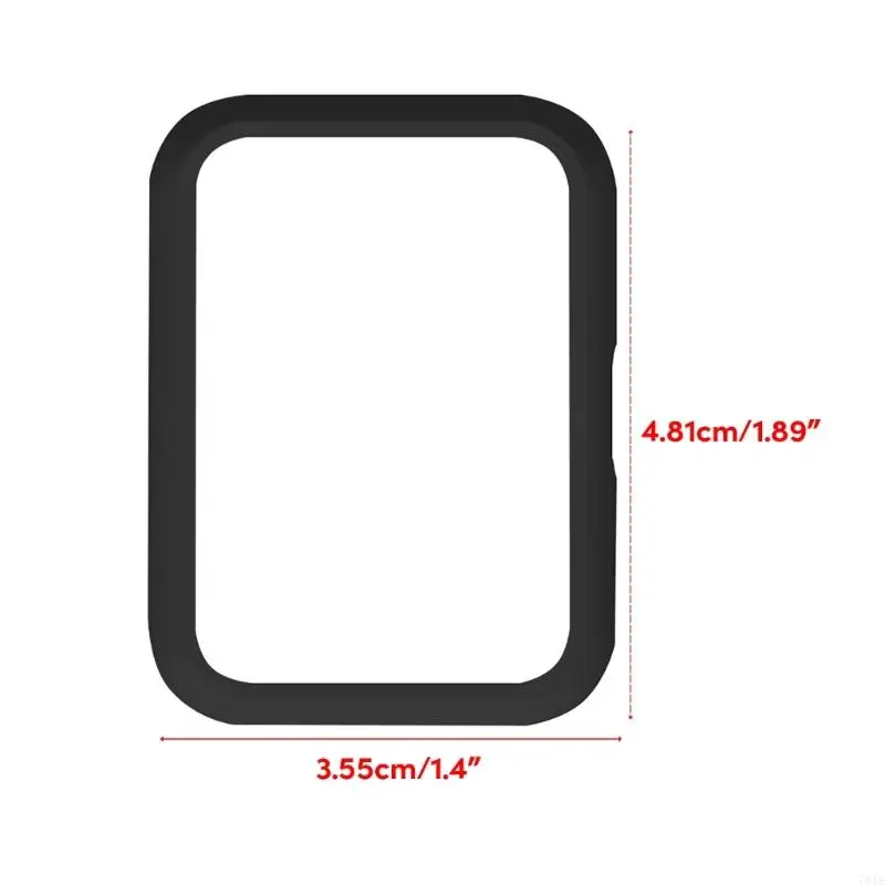 781E Screen Protector Cover Housing for MiBand 8 Scratched Resistant Bumper Shell