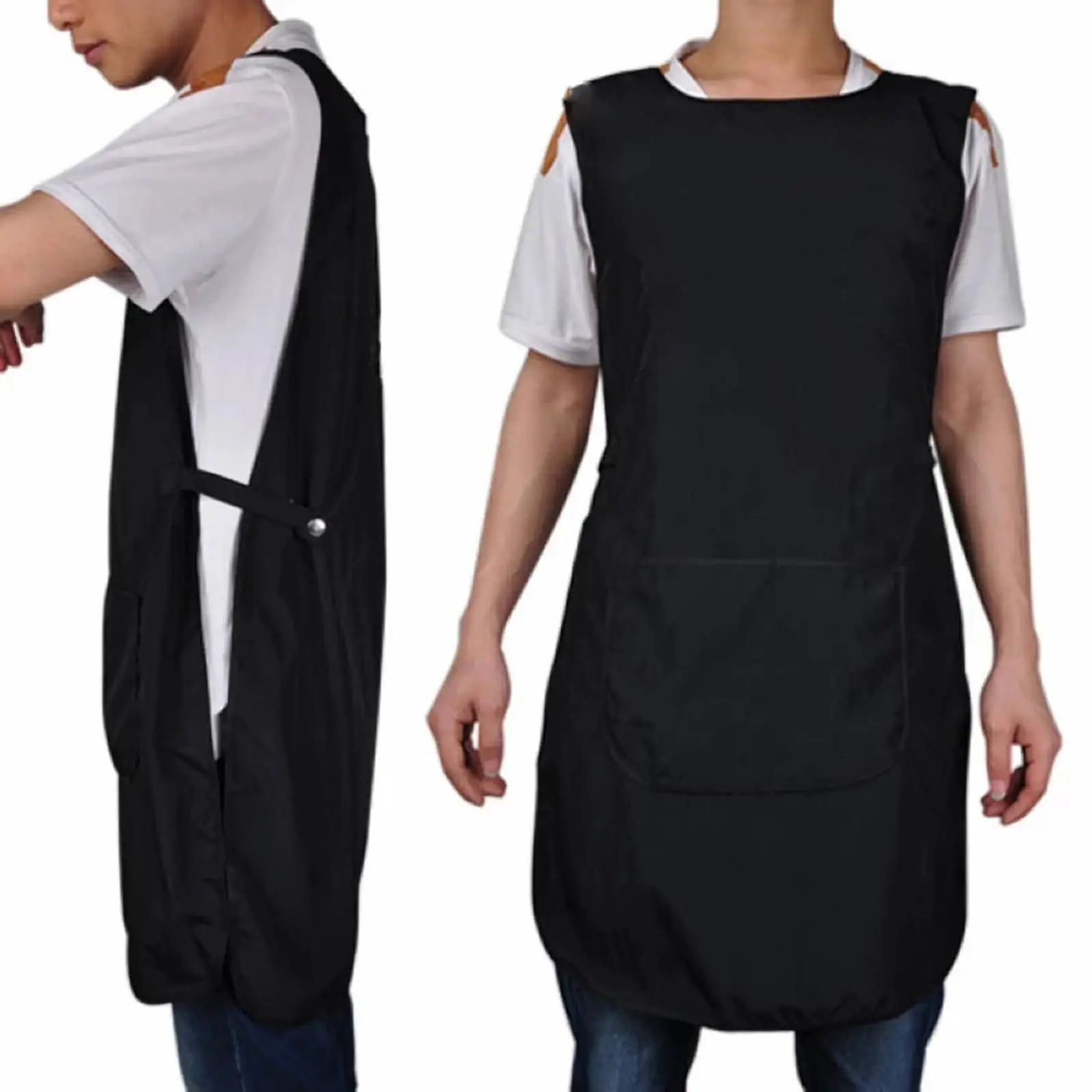 

Salon Hairdresser Apron Hairdressing Barber Cape ,Black Accessory Soft