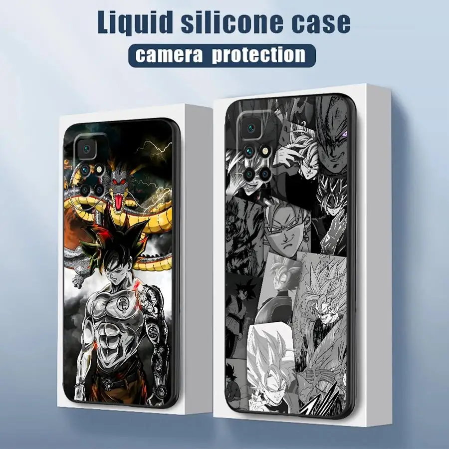

Dragon Ball Handsome Goku Art Soft Shell Phone Case for Xiaomi Redmi K40 Pro A5 9 12C A2+ A3X A1+ 10C 14C 9A 13C 9T 10A 9C A3