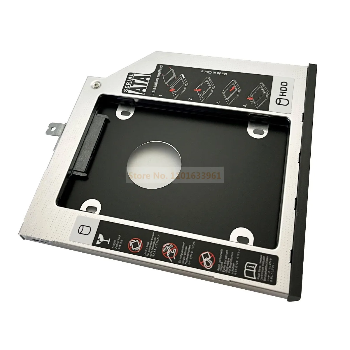 

Bezel Panel Faceplate SATA 2nd Hard Drive HDD SSD Optical Caddy Bracket for Lenovo ThinkPad T440p T540p T540 W540 W540p W541