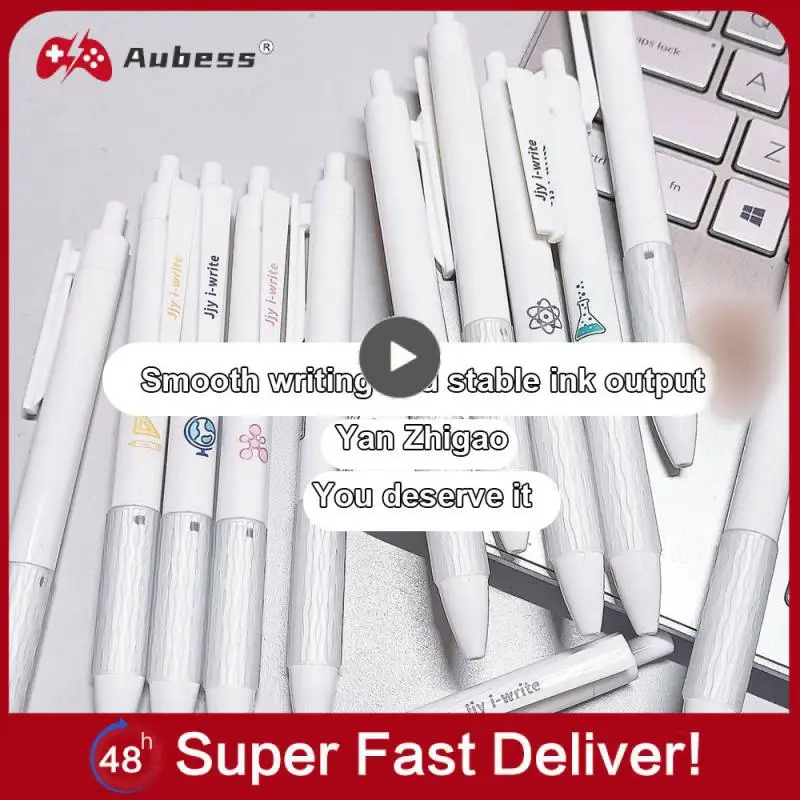 Creative Stationery Plastic Durable Design Convenient To Carry Smooth Writing Quick Drying Ink Affordable Gel Pen High Quality