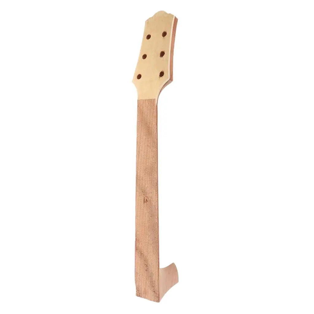 

41inch Mahogany Guitar Neck Unfinished Luthier DIY Repair Parts Head Veneer Accessory for Acoustic Guitar Construction