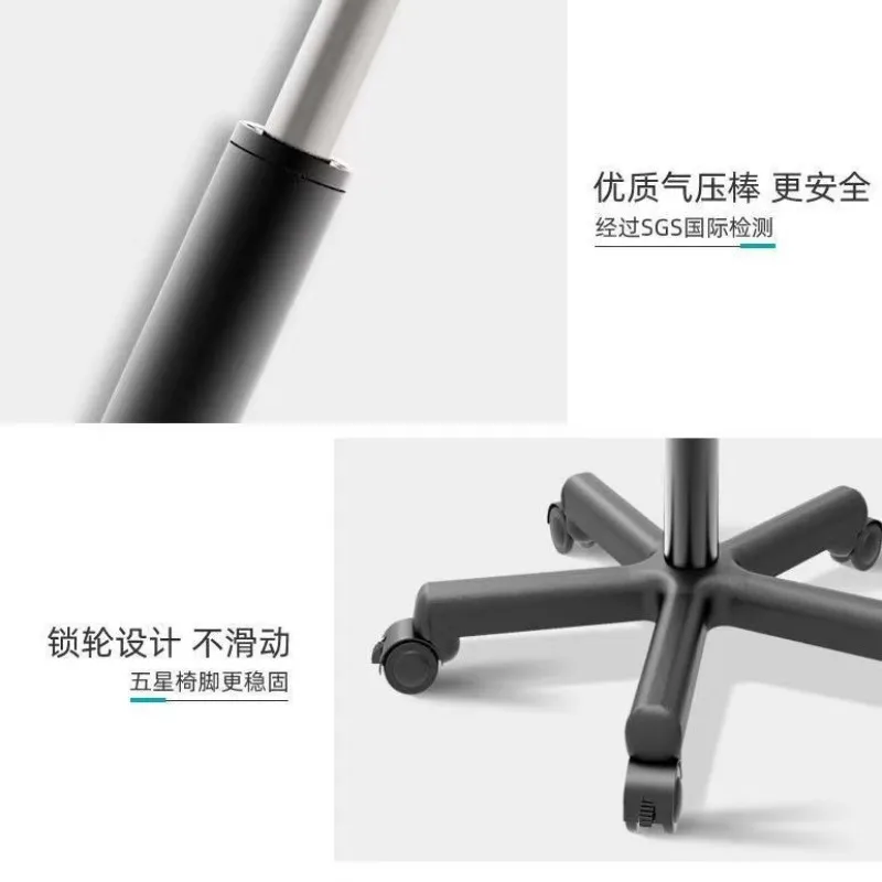 Mobile lifting table Small bedside standing laptop desk with pulley