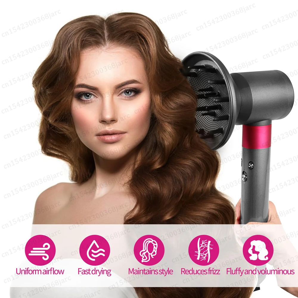 Acessórios difusores para dyson airwrap hs01 hs05 styler convertendo para secador de cabelo segundos mudam para adaptador de bico supersônico