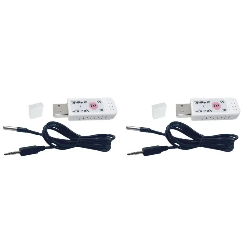 A96I-2X USB Thermometer Computer Temperature Sensor Temperature Probe Aquarium Industry Remote Monitor Temper1f